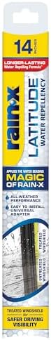 Rain-X 5079272-2 Repellency Water Repellent Wiper Blades, 14" Windshield Wiper, All Weather Streak-Free for Enhanced Visibility w/Water Repellency Formula