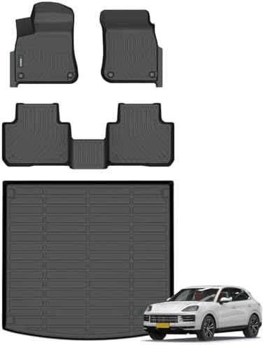 ANBINGO® Floor Mats & Cargo Liner for Porsche Cayenne 2019-2026
