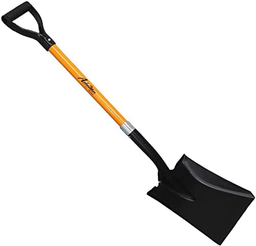 Ashman Transfer Shovel (2 Pack) – 41 Inches Long D Grip with Durable Handle – A Premium Quality Multipurpose Shovel for Heavy Duty Construction, Farming, and Outdoor works, Gardening, Landscape works.