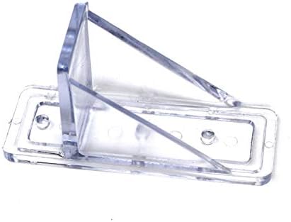 V2-MINI Roof Guard Snow Guard Prevent Sliding Ice Snow Stop Buildup Plastic Multipack-Multicolor (5, Clear)