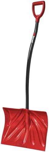 Garant YPM18EAKD Yukon 18-Inch Ergonomic Snow Shovel with Lightweight Aluminum Curved Handle