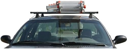 Apex Universal Telescoping Steel Roof Cross Bars, 44"-60" Wide, Set of 2