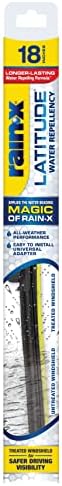 Rain-X 5079275-2 Repellency Water Repellent Wiper Blades, 18" Windshield Wiper, All Weather Streak-Free for Enhanced Visibility w/Water Repellency Formula