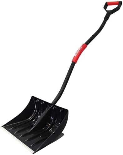 Ergonomic Snow Shovel for Driveway Home Garage; D-Grip