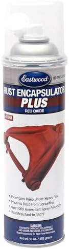 Eastwood Red Oxide Rust Encapsulator Plus | Long Lasting Durable Finish 1 Coat Automotive Maximum Rust Protection | Heat Resistance up to 350 Degrees F | 16 oz. Aerosol | 1 Pack