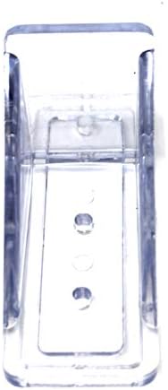 JSP Manufacturing V2-MINI Roof Guard Snow Guard Prevent Sliding Ice Snow Stop Buildup Plastic Multipack-Multicolor (75, Clear)