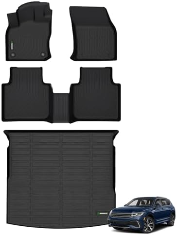 ANBINGO® Floor Mats & Cargo Liner for Volkswagen Tiguan 2018-2024 5 Seats