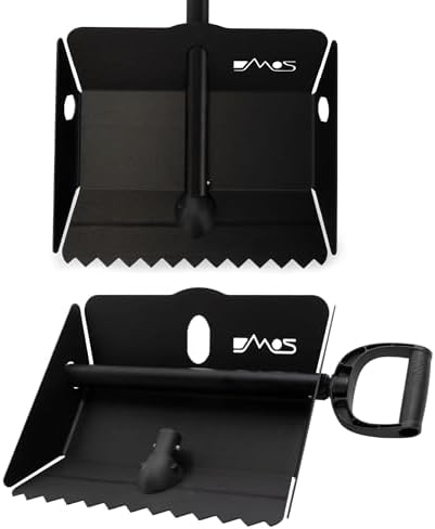 DMOS Stealth Collapsible Snow Shovel - Black/Black - X-Large