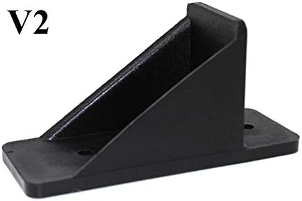 V2-MINI Roof Guard Snow Guard Prevent Sliding Ice Snow Stop Buildup Plastic Multipack-Multicolor (50, Black)