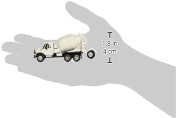 Walthers SceneMaster International, White 7600 3-Axle Cement Mixer