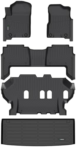 ANBINGO® Floor Mats & Cargo Liner for 2019-2024 Armada/QX80 (Bench Seat)