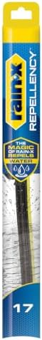 Rain-X 810317 Repellency Water Repellent Wiper Blades, 17" Windshield Wiper, All Weather Streak-Free for Enhanced Visibility w/Water Repellency Formula [Amazon Exclusive]