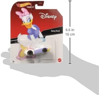 Hot Wheels Character Cars Daisy Toy Vehicle for Ages 3 and Up
