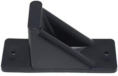 JSP Manufacturing Dark Grey Plastic Mini Roof Snow and Ice Guard - Multi-Quantity Pack | Prevent Sliding Snow Stop Buildup (75)