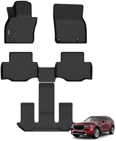 ANBINGO® Floor Mats for 2024 2025 CX-90 & CX90 PHEV (Plug in Hybrid)