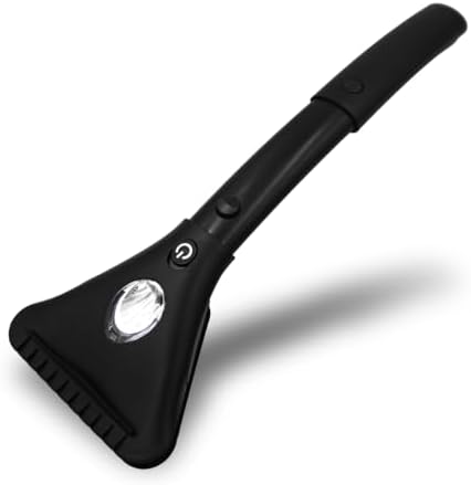 Heated Ice Scraper, Car Ice Scrapers for Car Windshield, Snow Scraper Car