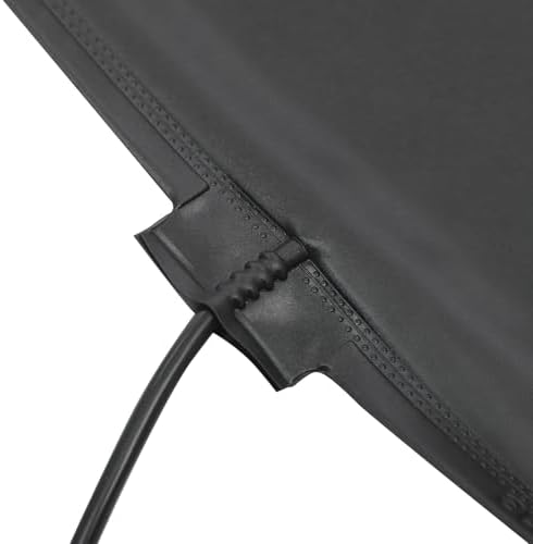 Heated Snow Melting Mat, 10ft x 13in PVC Snow Melting Mat, 385W 110V Snow and Ice Melting Mat with 113-122℉Heating Temperature for Walkway, Steps, Front Door, Stairs, Porch