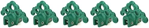 Plastic Roof Ice Guard Snow Guard Snow Stops for Standing Seam Metal Roofing - Multi-Color/Multi-Pack Listing (5, Green)