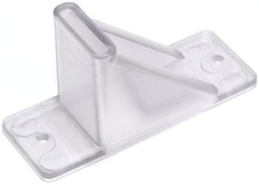 JSP Manufacturing Clear Plastic Mini Roof Snow and Ice Guard - Multi-Quantity Pack | Prevent Sliding Snow Stop Buildup (5)