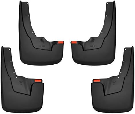 Husky Liners — Front & Rear Mud Guards | Fits 2019-2024 Ram 1500 (New Body Style) w/OEM Fender Flares (Will NOT fit Models w/Out OEM Flares, Black, 4 Pc | 58136