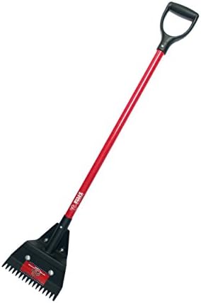 BULLY TOOLS ProShingle 10-Gauge Shingle Remover | Heavy Duty Roofing Tool for Lifting and Removing Roof Shingles | Fiberglass Handle D-Grip Nail Puller and Shingle Removal Tool | 100% Made in USA