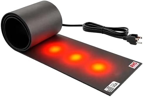 Roof Valley Ice Dam Heater Mat, Snow Melting Deicing System, 30 ft x 13 in