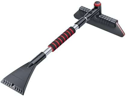 Snow Brush & Ice Scraper for Ram 2500/3500 2010–2025 2026 DJ/D2,Extendable, Pivoting Head, Heavy-Duty, Non-Scratch Snow Removal Tool for Windshields