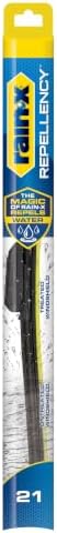 Rain-X 810321 Repellency Water Repellent Wiper Blades, 21" Windshield Wiper, All Weather Streak-Free for Enhanced Visibility w/Water Repellency Formula [Amazon Exclusive]