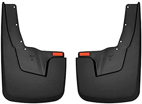 Husky Liners — Rear Mud Guards | Fits 2019-2024 Dodge Ram 1500 with Factory OEM Flares ONLY (Will NOT Fit TRX Edition) - Black, 2 Pc. | 59131