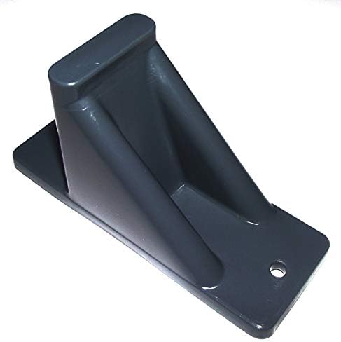 JSP Manufacturing Dark Grey Plastic Mini Roof Snow and Ice Guard - Multi-Quantity Pack | Prevent Sliding Snow Stop Buildup (10)