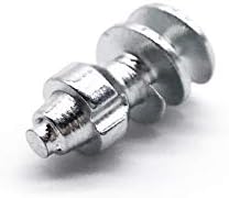 Screw in Tire Stud,Spikes for tire,Marrkey 100PCS Steel Body Carbide Tips [Security Anti-Skid] Wheel Tyre Snow Tire Spikes for Loaders Tractors Skid Steer Tires & Tracks MS1910(8 x 19mm)