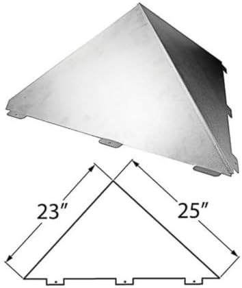 DuraVent Snow Splitter for Metal Roofs