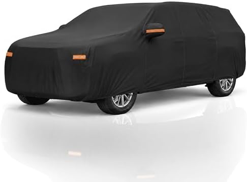 X AUTOHAUX Outdoor Full Car Cover Waterproof for Chevrolet Traverse 18-24