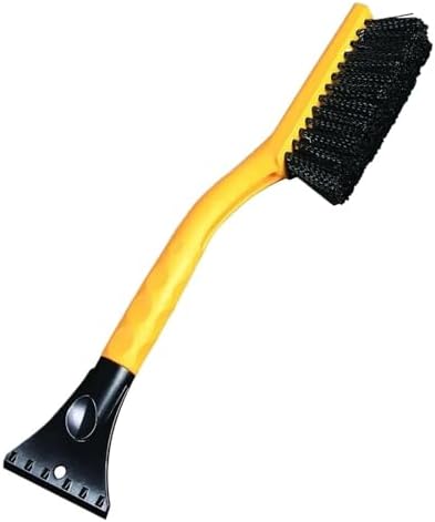 16-Inch Snow Brush for Efficient Snow and Ice Removal from Vehicles - Ideal for Winter Driving Conditions, Construction