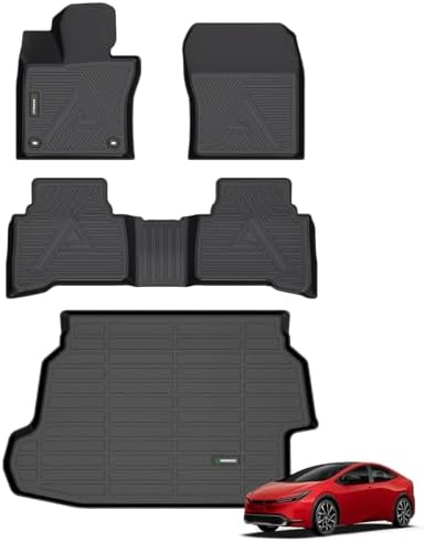 ANBINGO® Floor Mats & Cargo Liner for Toyota Prius LE 2023-2026