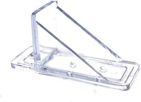 V2-MINI Roof Guard Snow Guard Prevent Sliding Ice Snow Stop Buildup Plastic Multipack-Multicolor (5, Clear)