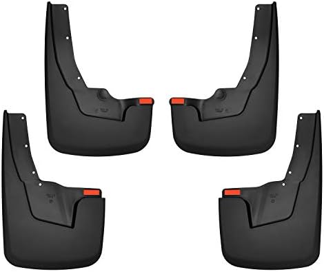 Husky Liners — Front & Rear Mud Guards | Fits 2019-2024 Ram 1500 (New Body Style) w/OEM Fender Flares (Will NOT fit Models w/Out OEM Flares, Black, 4 Pc | 58136