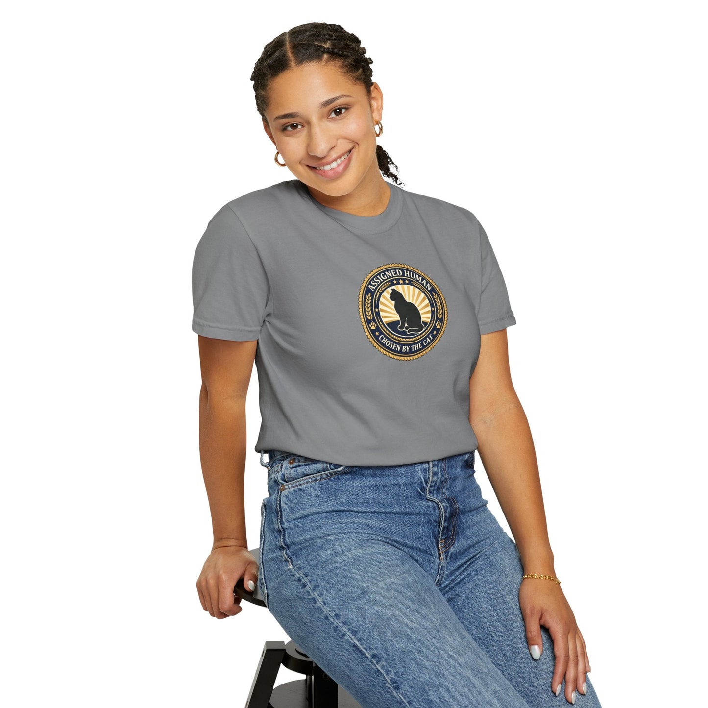 Assigned Human T-Shirt | Chosen by the Cat Tee