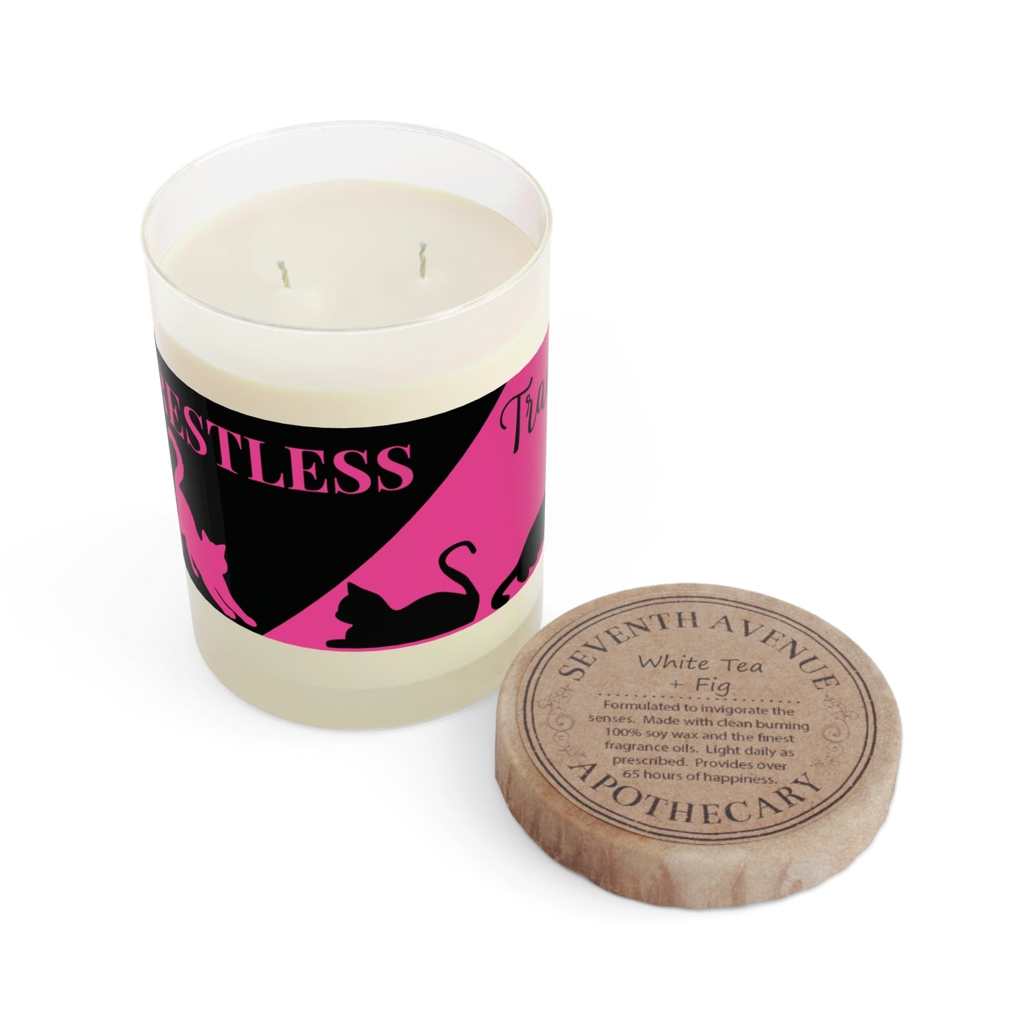 Restless Tranquility – Cat-Themed Scented Candle