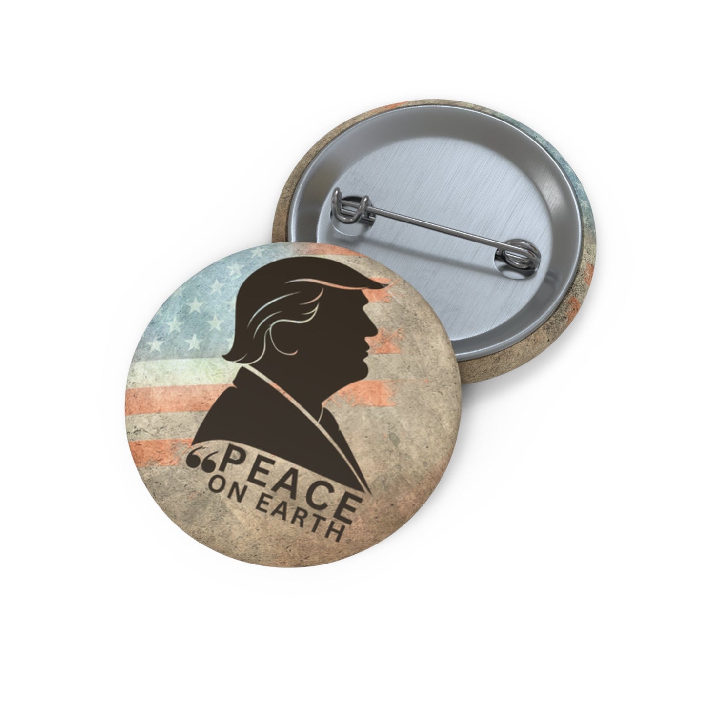 Peace on Earth Pinback Button