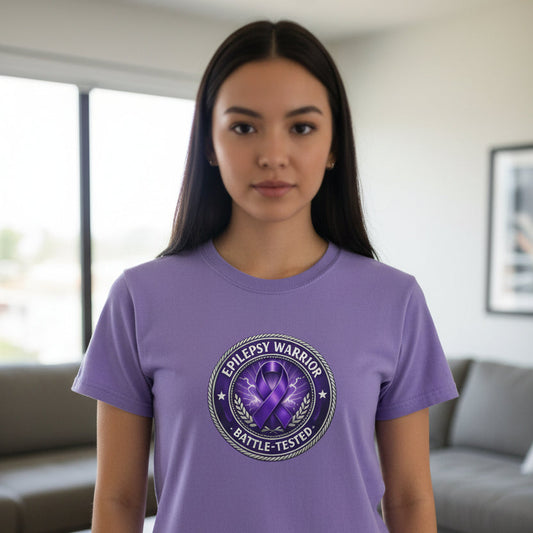 Epilepsy Warrior – Battle-Tested Awareness T-Shirt