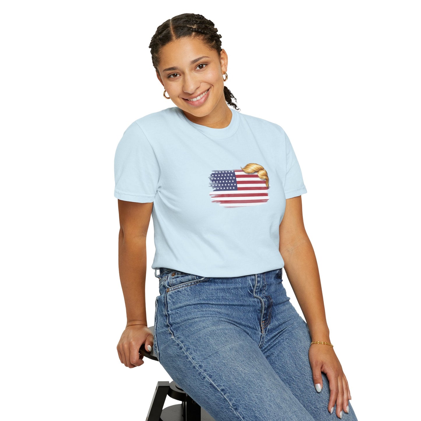 Stars, Stripes & Swoop | Political Parody T-Shirt