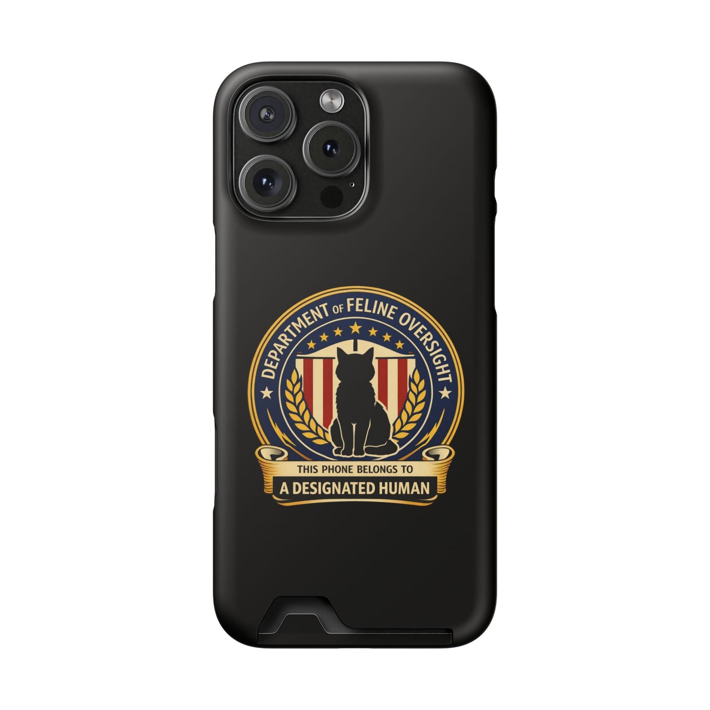 Department of Feline Oversight Samsung Case — Designated Human Edition