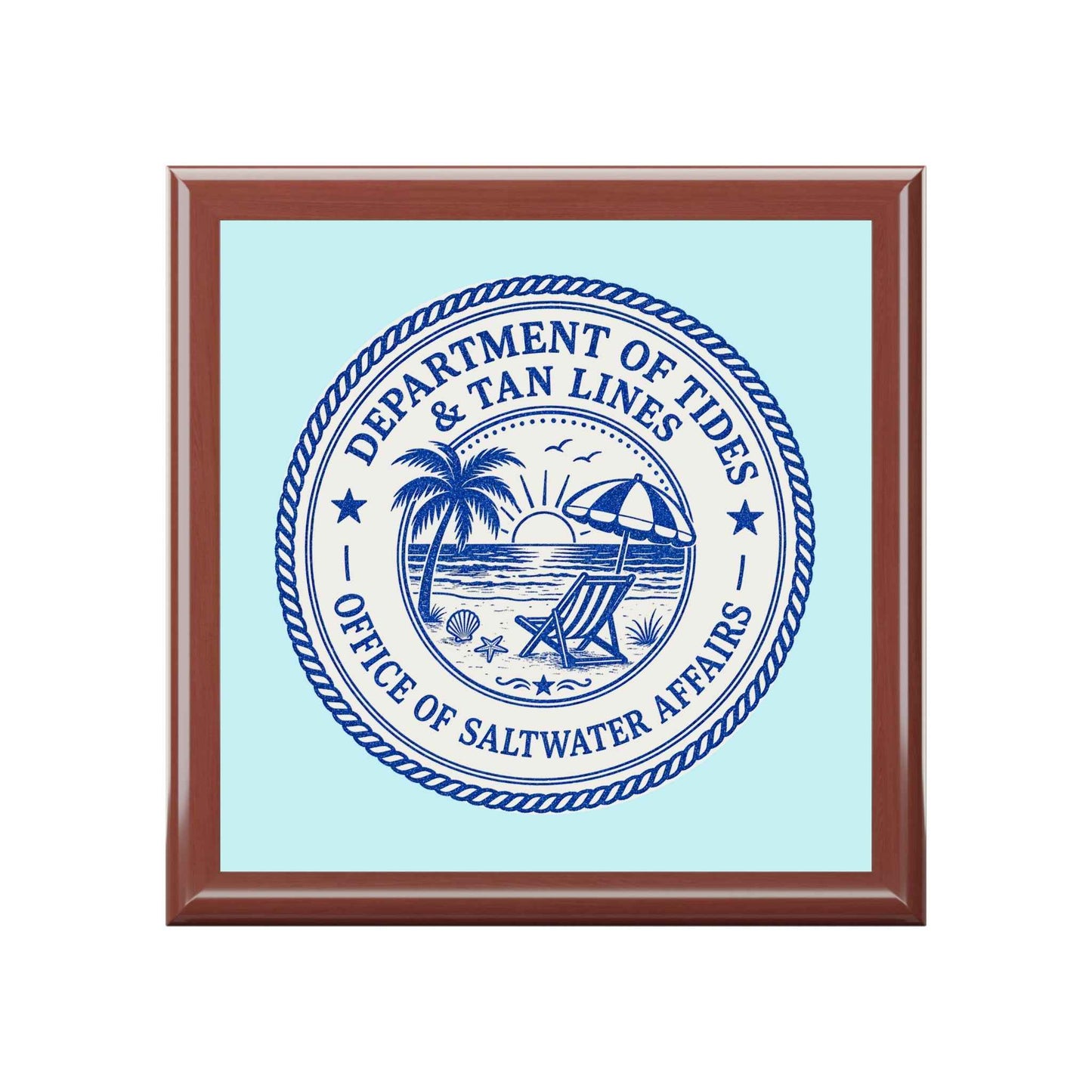 Department of Tides Jewelry Box – Officially Approved Treasure Storage