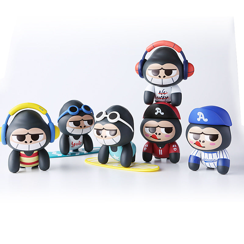 Cartoon Gorilla Car Air Freshener for Vent