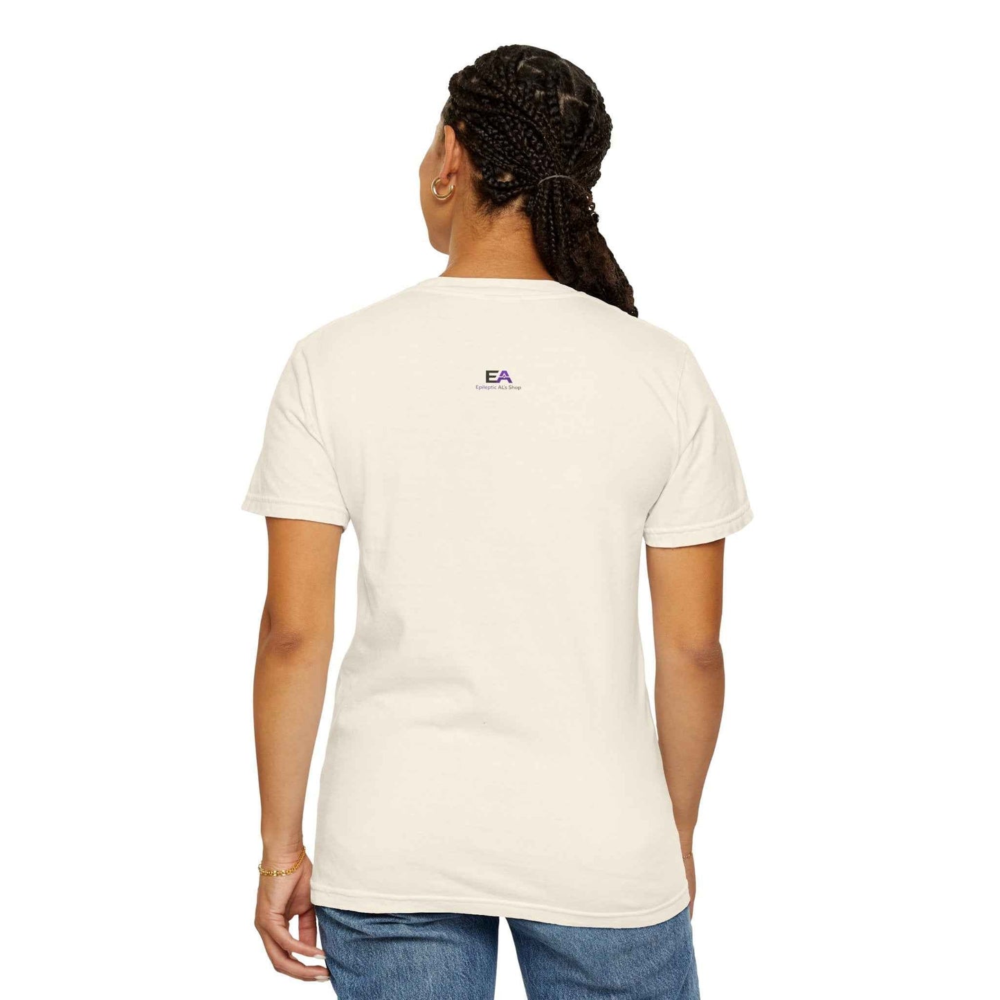 Steady Light EEG Wave T-Shirt – Minimal Epilepsy Awareness Graphic Tee