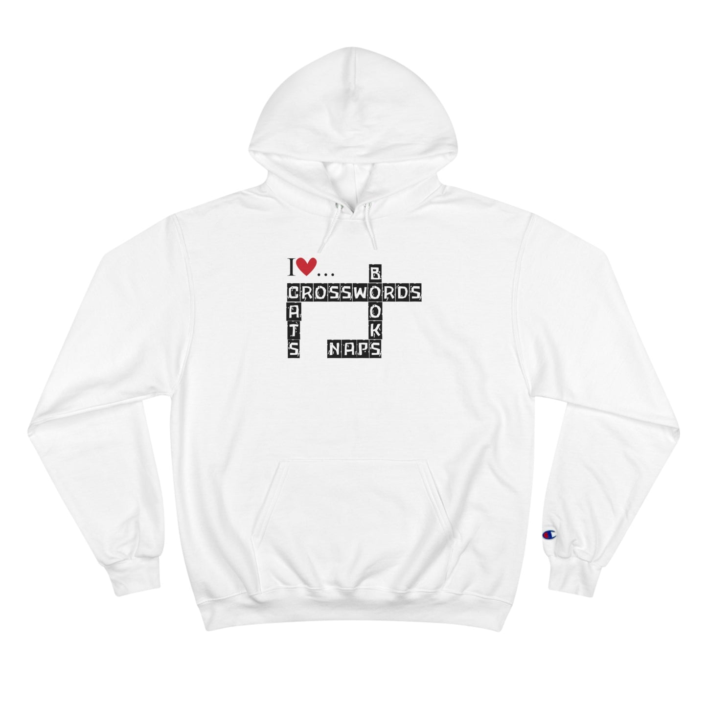 Crosswords and Cats Hoodie