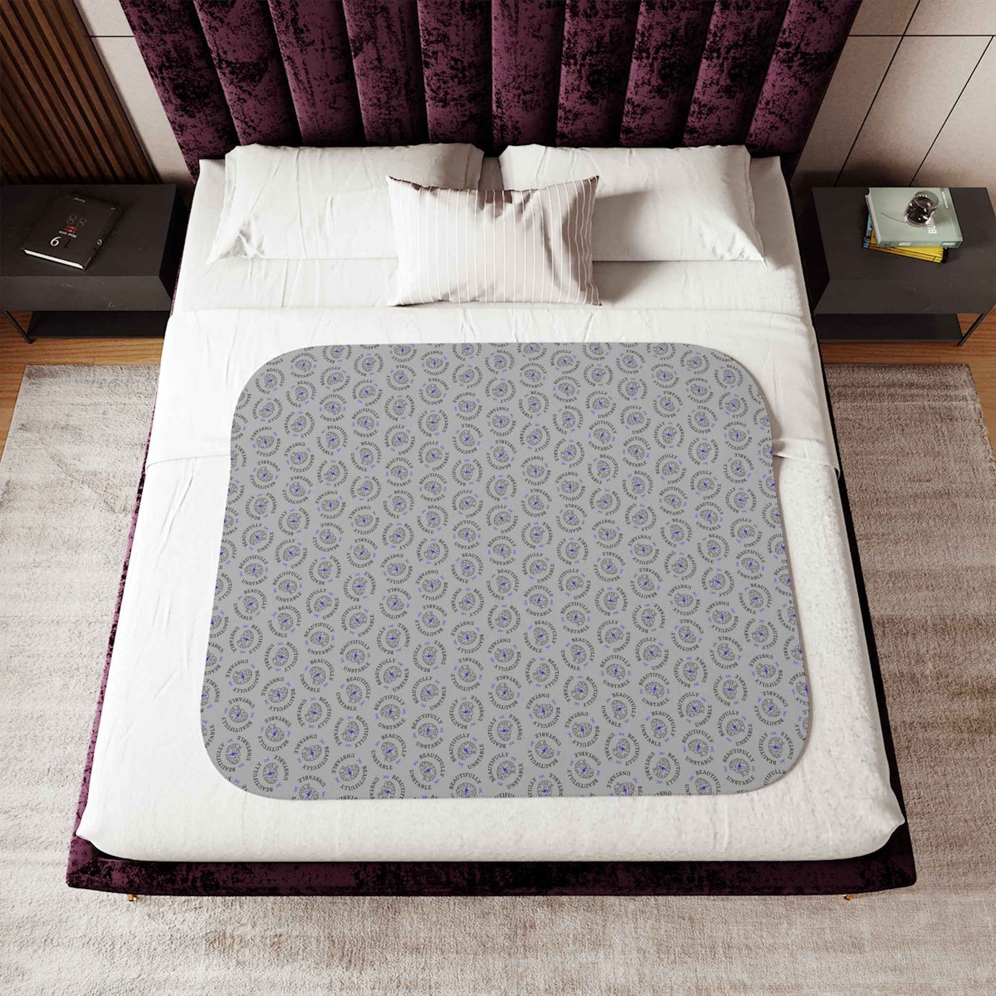 Beautifully Unstable Sherpa Blanket — Soft Strength Edition