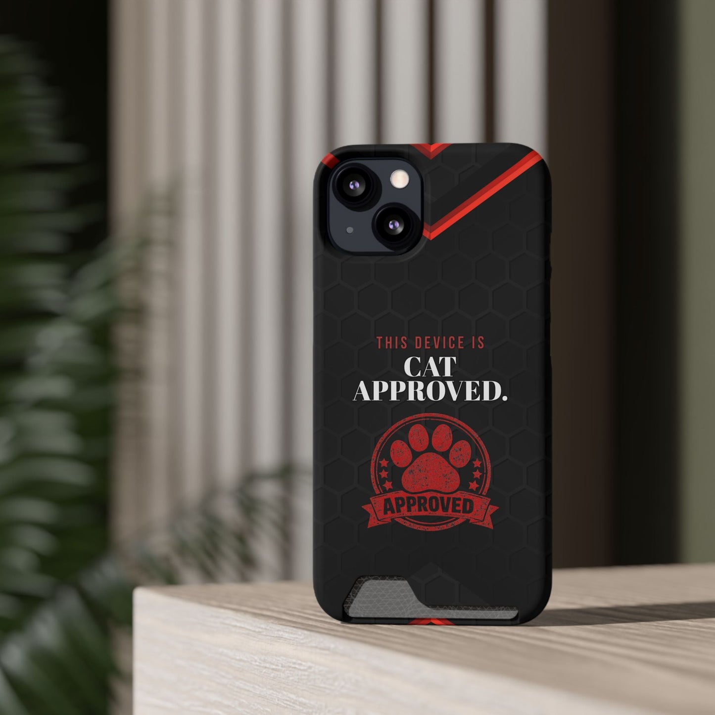 Cat Approved iPhone Case — Official Stamp Edition