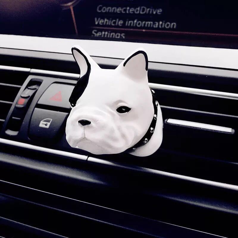 Car Air Freshener Clip - French Bulldog Design